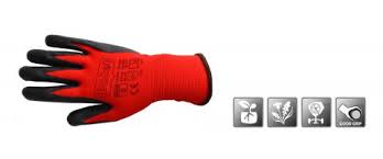 Gants nitril coat  - rouge N�10