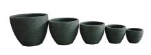 Rillen, 55cm - Couleur granit, cannel�, r�sine ciment