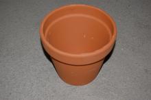 Terre cuite nature - Pot, D17cm