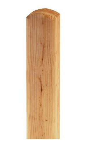 Palissade poteau - 9cm / 9cm   110cm  m�l�ze t�te arrondie