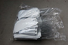 Etiquette � suspendre  120x50mm - 250pc blanc