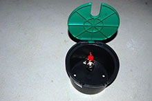 Bouche d�arrosage - avec vanne 3/4 M