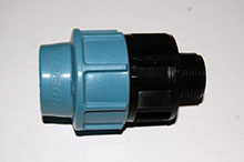 Raccord m�le - � comp. � 25 x 3/4