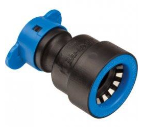 Raccord droit Blu-Lock  - 15F  x 31F