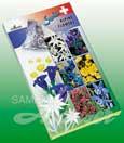 Fleurs des alpes, cadeau  Adonide, Ancolie des Alpes, Rhododendro, Edelweiss, Gentiane, An�mone pulsatilla  - 
