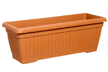 Caisse pour plantes,plastique - CosteTerracotta, 60x20cm� 17.3cm H