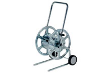 Chariot pour tuyaux d�arrosageIRON MAN 2 - Pr�mont�,capacit� tuyau : 1/2=60m, 5/8=55m, 3/4=40m, 430mm�, 255mm larg.