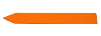 Etiquette � planter 100x16mm - 500pc orange