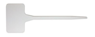 Etiquettes � planter 45� 45cm - 20pc blanc